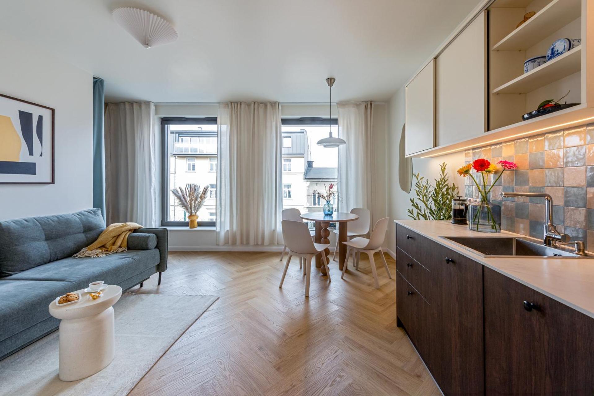 Wawel View Stylish Apartment - Kosciuszki 22 Krakow Dış mekan fotoğraf